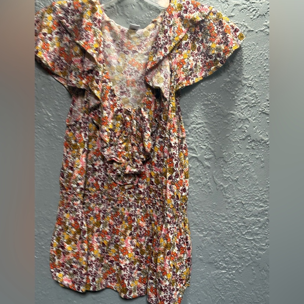 Old Navy Multicolor Patterned Fabric